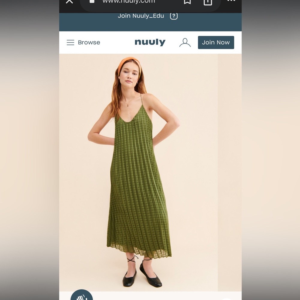 Scotch Soda Chic Olive Green Maxi Dress